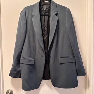 Hugo Boss Green Women’s Blazer Suit Jacket - 12
